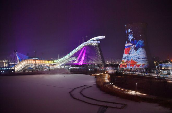 被运动员盛赞的首钢滑雪大跳台是第一座国有钢铁厂