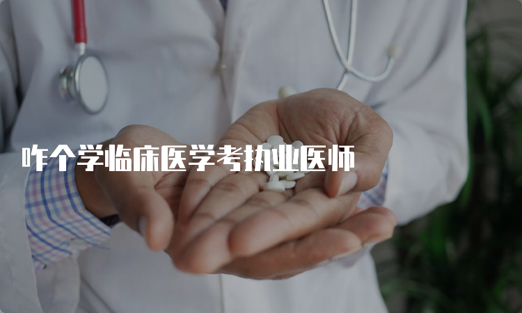 咋个学临床医学考执业医师