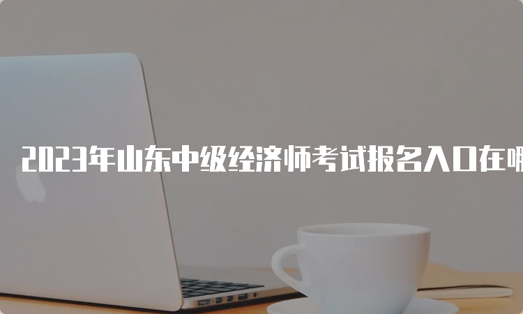 2023年山东中级经济师考试报名入口在哪