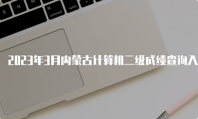 2023年3月内蒙古计算机二级成绩查询入口：中国教育考试网