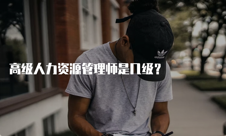 高级人力资源管理师是几级？