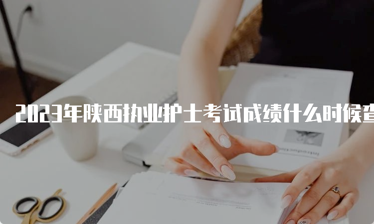 2023年陕西执业护士考试成绩什么时候查分