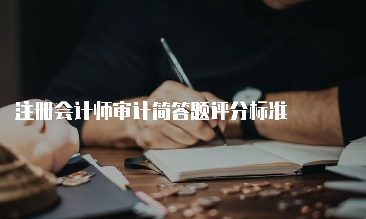 注册会计师审计简答题评分标准