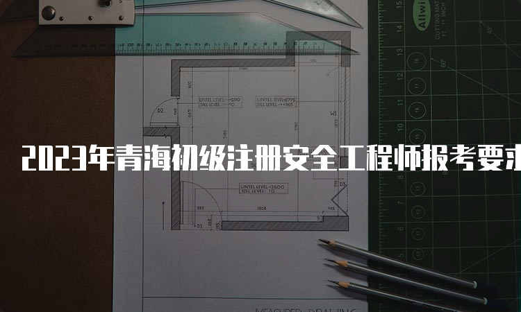 2023年青海初级注册安全工程师报考要求