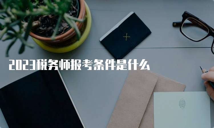 2023税务师报考条件是什么