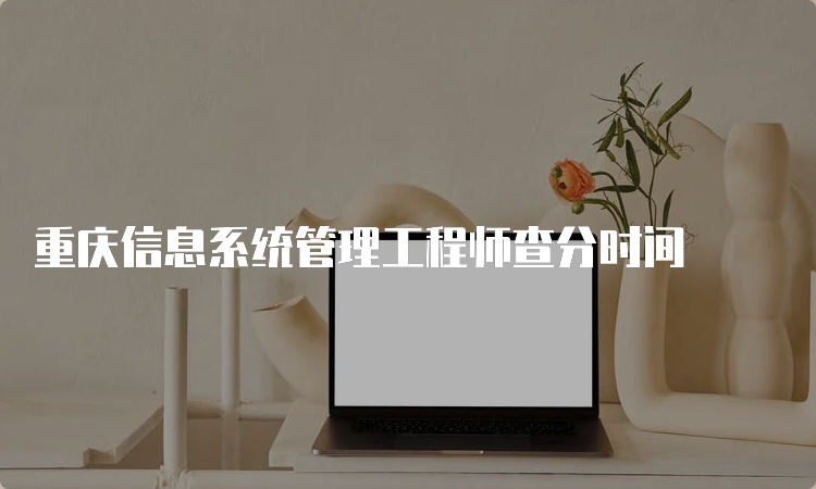 重庆信息系统管理工程师查分时间