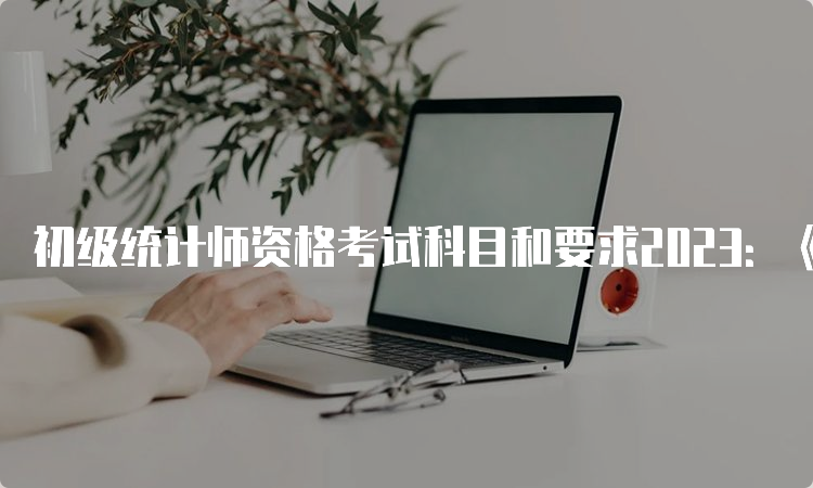 初级统计师资格考试科目和要求2023：《统计学和统计法基础知识》和《统计专业知识和实务》