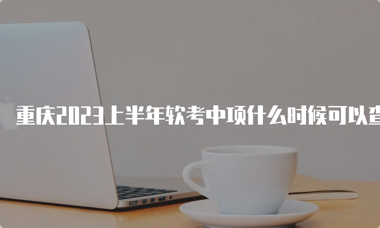 重庆2023上半年软考中项什么时候可以查分啊