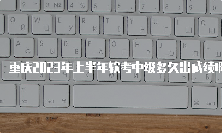 重庆2023年上半年软考中级多久出成绩啊