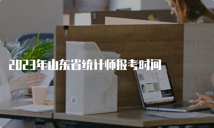 2023年山东省统计师报考时间