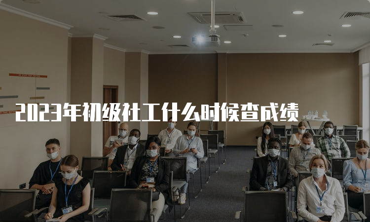 2023年初级社工什么时候查成绩