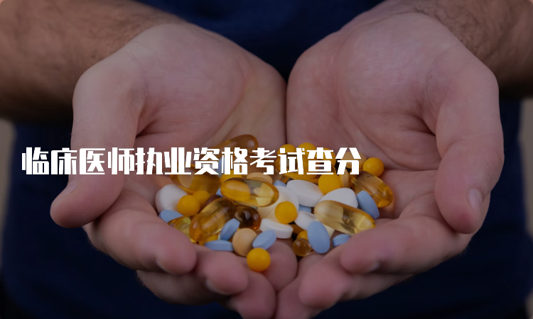 临床医师执业资格考试查分