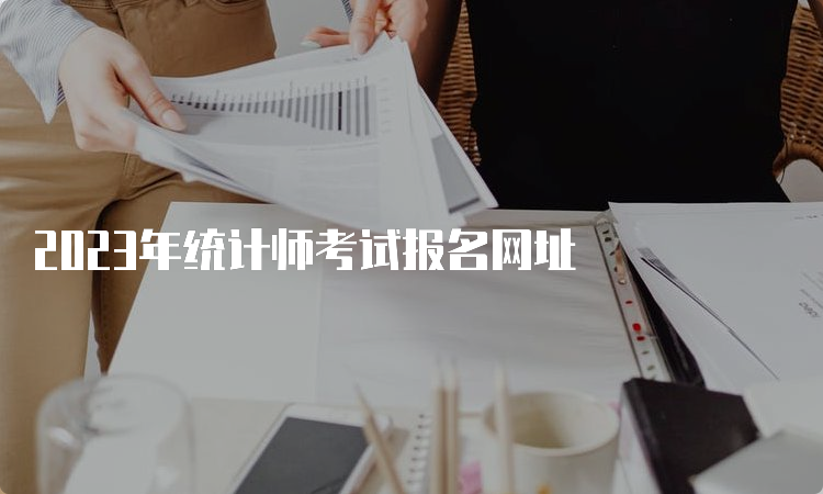 2023年统计师考试报名网址