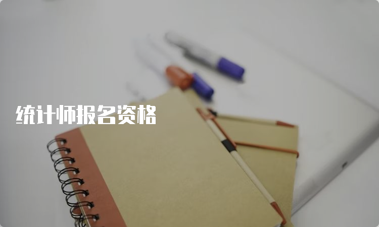 统计师报名资格