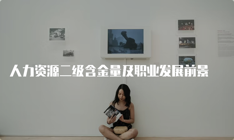 人力资源二级含金量及职业发展前景