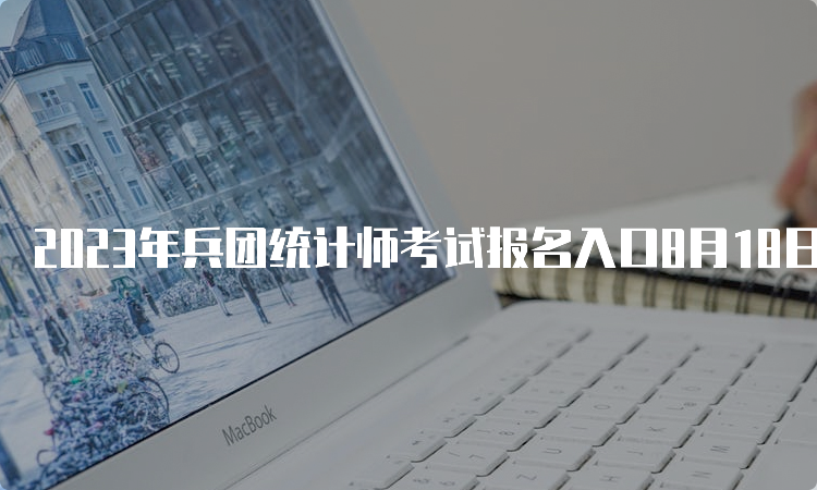 2023年兵团统计师考试报名入口8月18日关闭