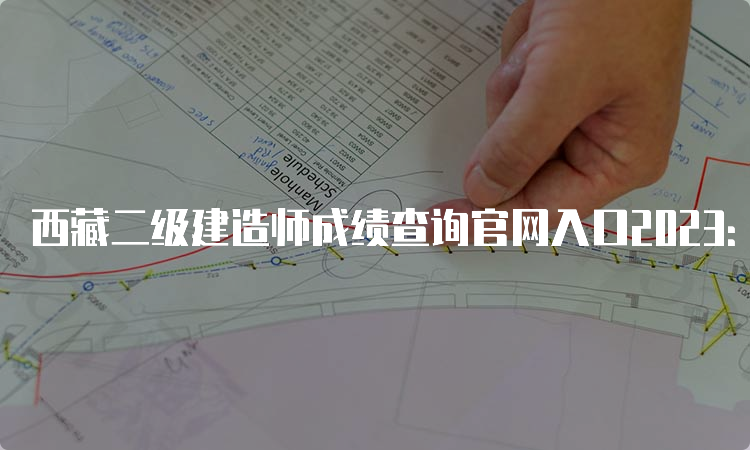 西藏二级建造师成绩查询官网入口2023：西藏自治区住房和城乡建设厅