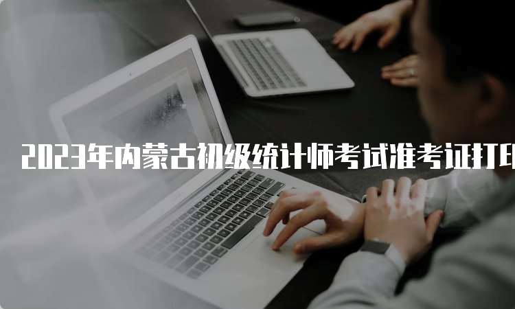 2023年内蒙古初级统计师考试准考证打印网址