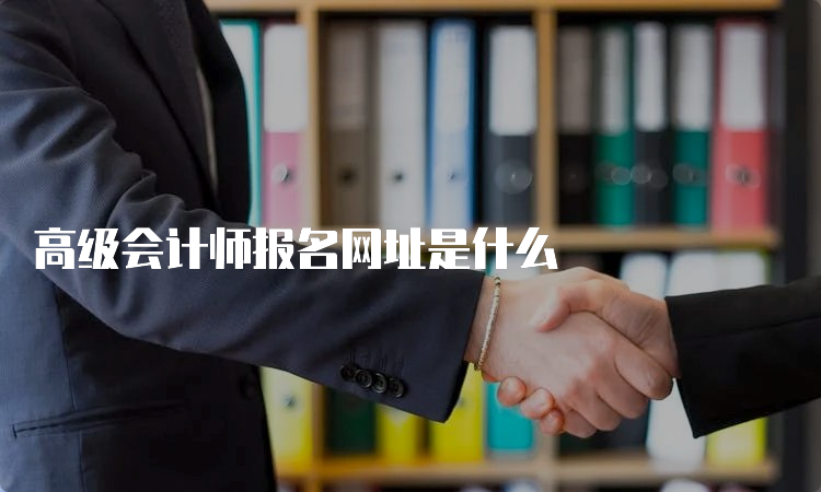 高级会计师报名网址是什么