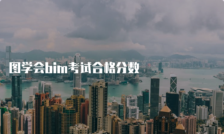 图学会bim考试合格分数