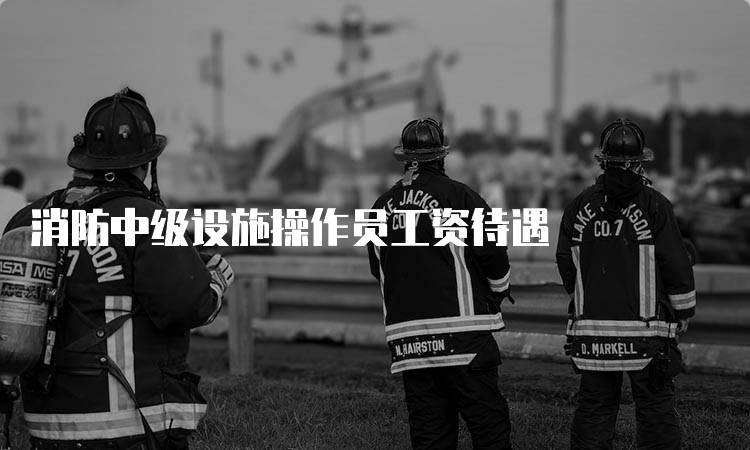 消防中级设施操作员工资待遇