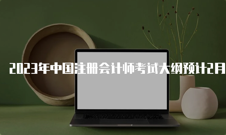 2023年中国注册会计师考试大纲预计2月公布