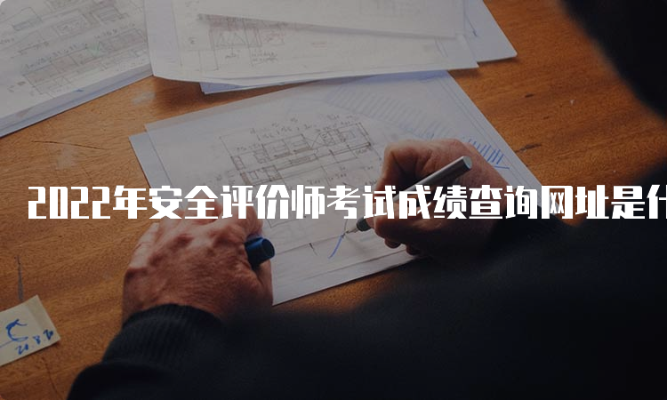 2022年安全评价师考试成绩查询网址是什么