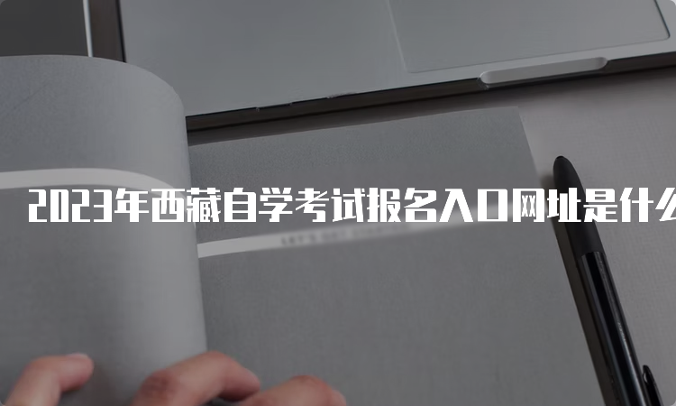 2023年西藏自学考试报名入口网址是什么