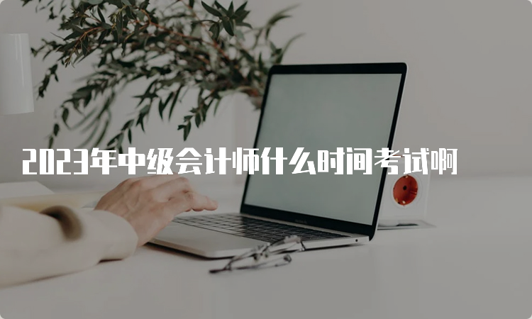 2023年中级会计师什么时间考试啊