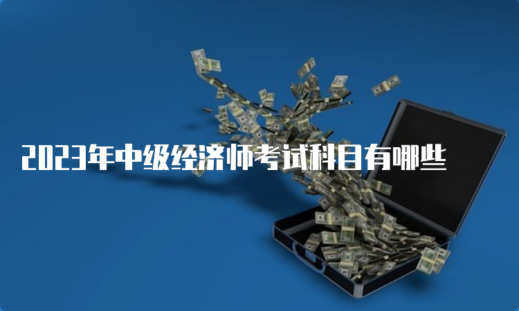 2023年中级经济师考试科目有哪些