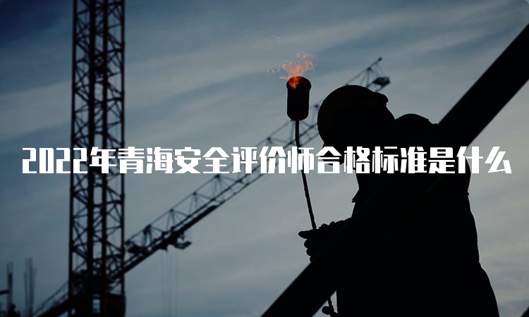 2022年青海安全评价师合格标准是什么