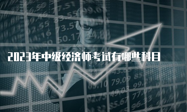 2023年中级经济师考试有哪些科目