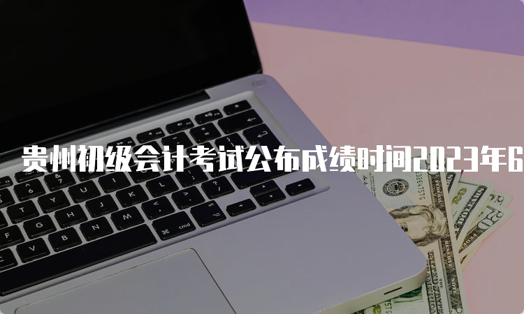 贵州初级会计考试公布成绩时间2023年6月16日前