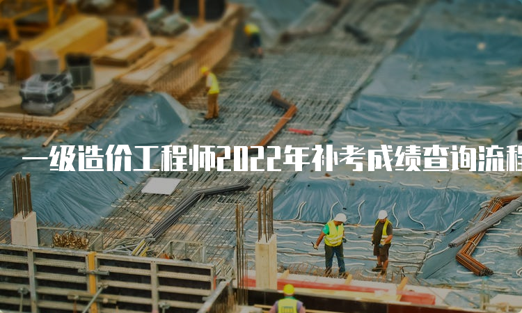 一级造价工程师2022年补考成绩查询流程