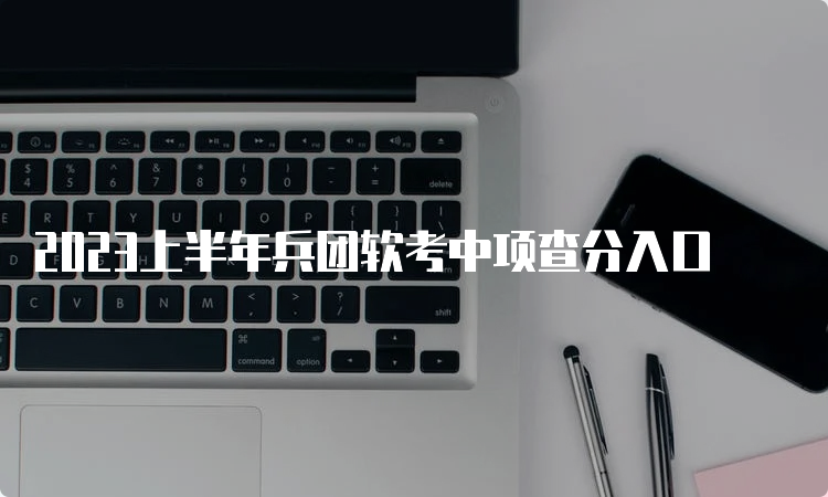 2023上半年兵团软考中项查分入口