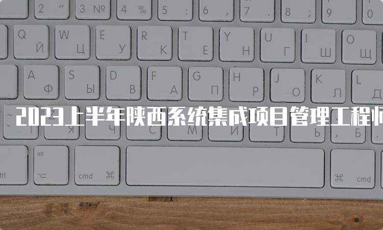 2023上半年陕西系统集成项目管理工程师查分入口