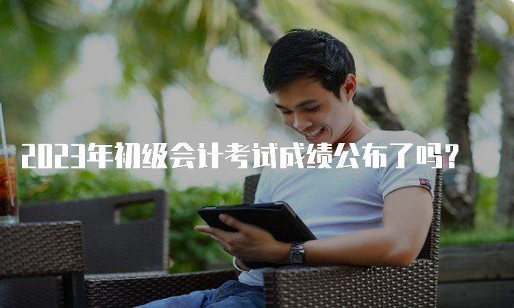 2023年初级会计考试成绩公布了吗？