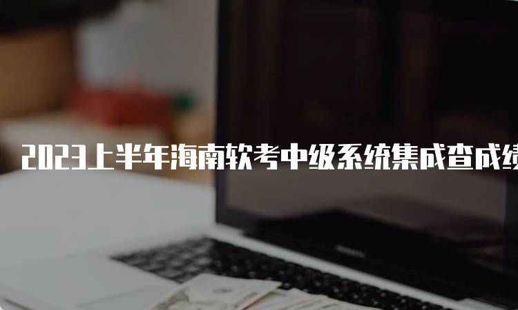 2023上半年海南软考中级系统集成查成绩入口