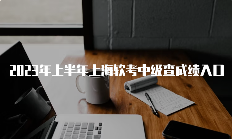 2023年上半年上海软考中级查成绩入口