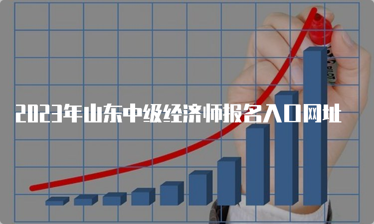 2023年山东中级经济师报名入口网址