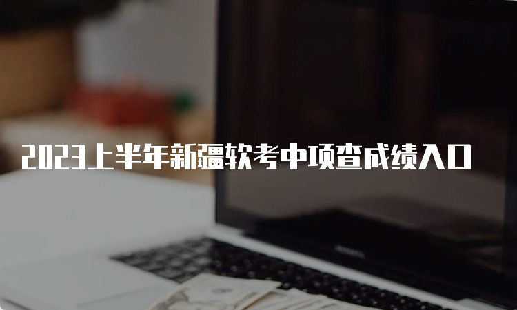 2023上半年新疆软考中项查成绩入口