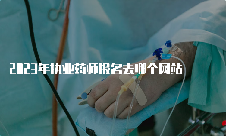 2023年执业药师报名去哪个网站