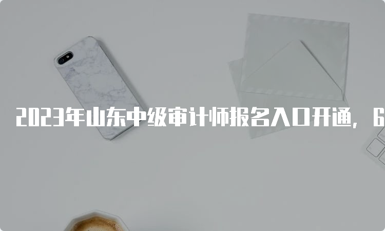 2023年山东中级审计师报名入口开通，6月19日关闭