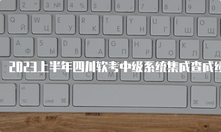 2023上半年四川软考中级系统集成查成绩入口