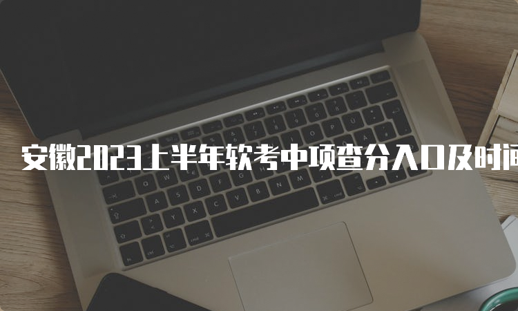 安徽2023上半年软考中项查分入口及时间