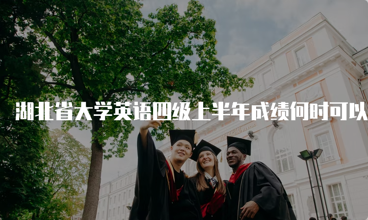 湖北省大学英语四级上半年成绩何时可以查询