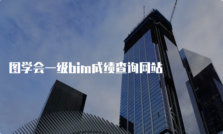 图学会一级bim成绩查询网站