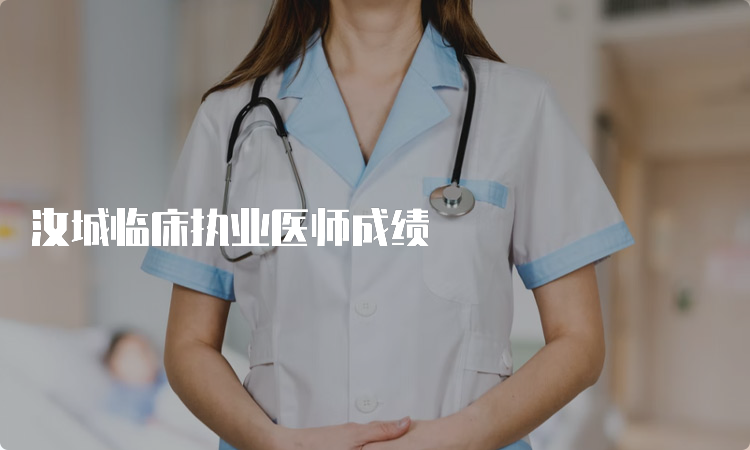 汝城临床执业医师成绩