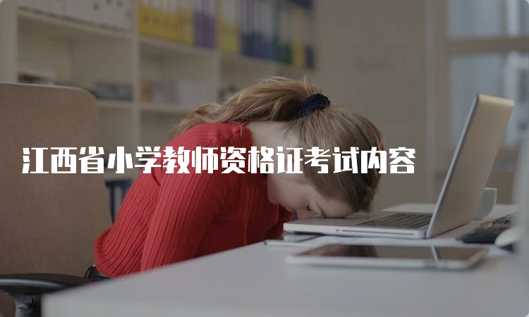 江西省小学教师资格证考试内容