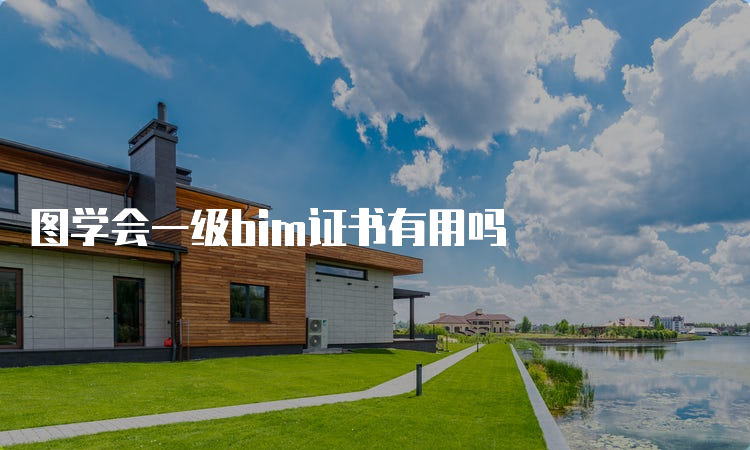 图学会一级bim证书有用吗